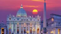 La basilica di San Pietro in Vaticano, ufficialmente papale basilica maggiore di San Pietro in Vaticano, è una basilica cattolica ubicata in Piazza San Pietro nello stato della Città del Vaticano; è […]